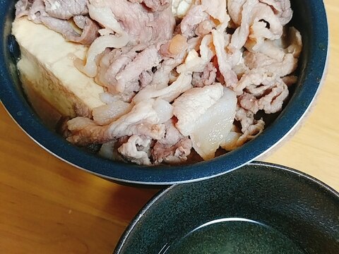 甘辛☆豚肉豆腐